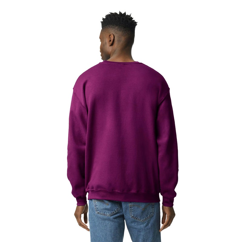Gildan Adult Fleece Crewneck Sweatshirt, Style G18000, Multipack, Maroon (1-Pack), X-Large - Image 3